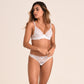 Audace Bra and Brief Set - White