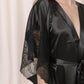 Hel Satin Long Kimono Robe